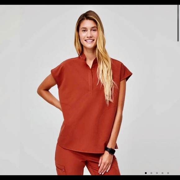 NWT Figs auburn scrub SET - Picture 3 of 11